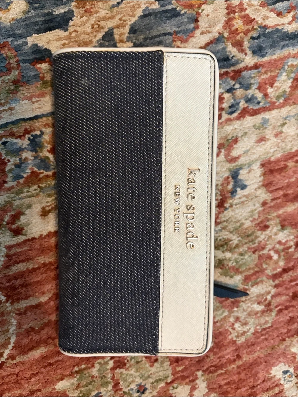 kate spade Jean purse with matching wallet - Picture 7 of 9